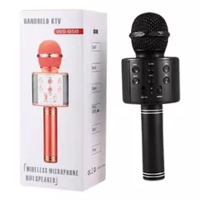 Microfone Sem Fio Youtuber Bluetooth Repórter Karaokê Cores