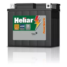 Bateria Heliar Htz6 125150 Cg Titan Biz Nxr Bros Fan Xre300