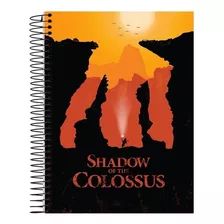 Caderno Shadow Escolar 10 Matérias 160 Folhas