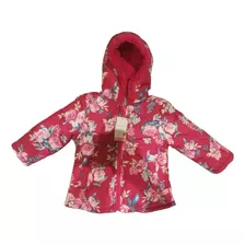 Campera Urb 18 Meses Nena Capucha Piel Abrigo Colores 