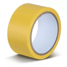 10 Rl. Fita Adesiva Amarela Demarcação 48mm X 30mt Amarelo