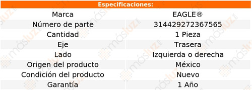 (1) Base Amortiguador Tra Izq/der Lexus Es330 3.3l V6 04/06 Foto 3