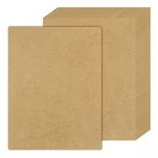 Papel Kraft Misionero Madera 140g A4 Paquete 100 Hjs X3u Prm