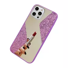 Funda/case Para iPhone X Xr Xs 11 12 13 Espejo Escarchado