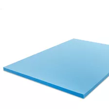 Zinus Topper 5cm Sobre Colchón Espuma Viscoelástica Gel Azul