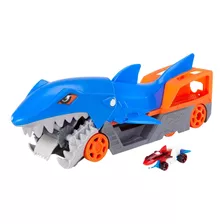 Vehículo De Juguete Hot Wheels City Remolque Tiburón