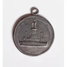 Medalla 1896 Monumento A Joaquin Suarez Cobre Con Baño Y Aro