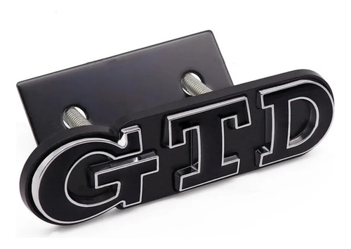 3d Metal Gtd Logo Sticker Para Vw Vw Golf 2 4 5 Mk2 Mk3 Mk4 Foto 4