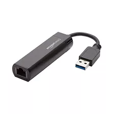 Amazon Basics Adaptador De Internet Ethernet Gigabit Usb 3.0