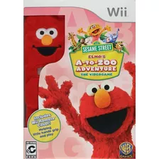 Elmos A To Zoo Adventure Video Juego Wii