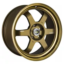 Rays 18x8.5 5x114.3 Et40 Eng. Bronce (set 4 Llantas)