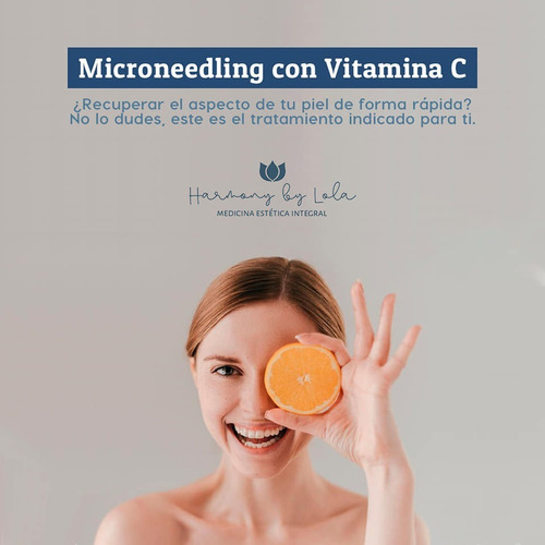 Microneedling Vitamina C B3 Mesoterapia Dermapen Antiage