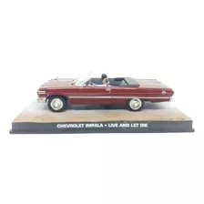 Chevrolet Impala Live And Let Die Coleção J Bond 007 Detalhe
