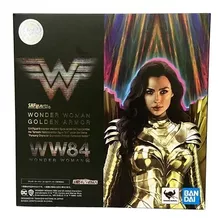 Wonder Woman Mujer Maravilla Golden Armor S.h Figuarts