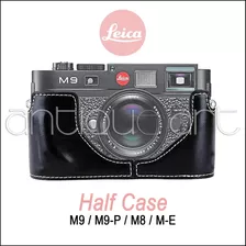 A64 Half Case Leather Para Leica M9 M9-p M8 M-e Cuero 