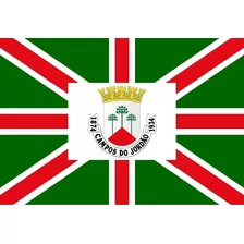 Bandeira Cidade Campos Do Jordão Dupla Face 1x1,45m