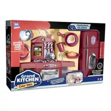 Kit Cozinha Grand Kitchen Chef Kids - Zuca Toys