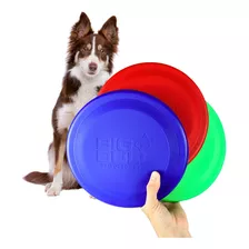 Kit Frisbee Pra Cachorro Lançamento Arremesso Profissional