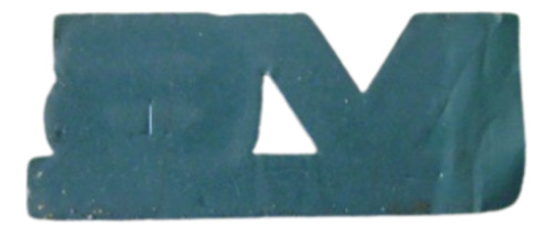 Emblema De V6 Magnum Original Foto 2