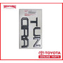 2018-2022 Toyota C-hr Le & Xle Blackout Emblem Overlay K Ttg