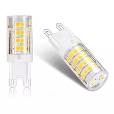 Kit 12 Lâmpadas Led G9 Halopim 5w 110v Ou 220v Cor Da Luz Branco-quente