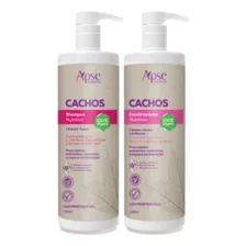 Kit Shampoo E Condicionador Cachos 1 Litro Apse