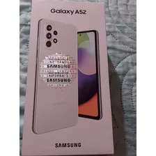 Celular Samsung Galaxy A52 Usado Un Cargador Original Caja 