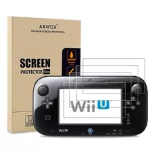 Akwox Ultra Clear - Protector De Pantalla Para Nintendo Wii.