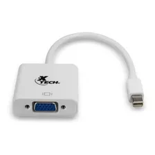 Adaptador Xtech Mini Displayport Macho - Vga 17cm Blanco /v