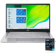 Notebook Acer Swift 3 8gb Ram 256gb Ssd Intel Core I7 14 