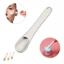 Espátula Mini Colher Metal Reutilizável Para Creme Facial