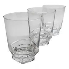 Lote De 3 Vasos De Vidrio Usados !! Rebajados !!