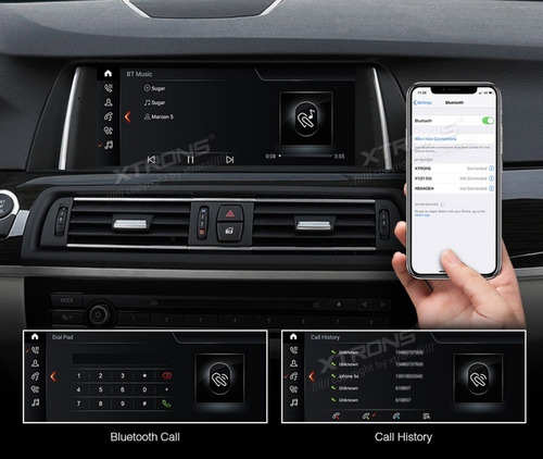 Bmw 2011-2016 Serie 5 Carplay Gps Android Wifi Radio Touch Foto 7