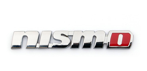 Emblema Logo Para Nissan Nismo Metlico 12.3x1.9cm Foto 3