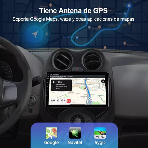 Android Carplay Nissan March 12-20 Radio Touch Wifi Gps Usb Foto 7