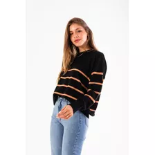 Sweater Oversize Rayado Bremer Mujer Art. Nina