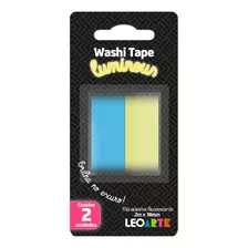 Fita Decorativa Washi Tape Luminous 18mm X 2m 2 Und Leoarte