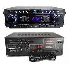 Amplificador Sonido American Sound Ak-612ub 1200w Usb-bt