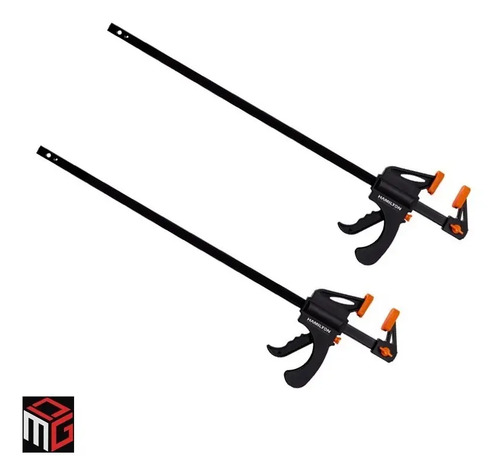 Sargento Prensa Carpintero Hamilton 600 Mm Liber Rapida X 2 Unidades Cod. Pfr240 Dgm
