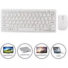 Combo Teclado Y Mouse Inalambrico Mini Tipo Mac Protec Tecla