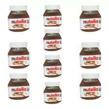 Leve 10unid Creme Avelã Cacau Ferrero Nutella Original 140gr