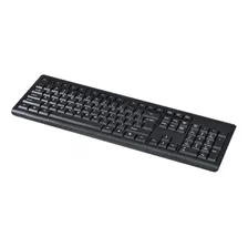 Teclado Usb Jx123 Resistente Al Agua Color Del Teclado Negro Idioma Inglés Us