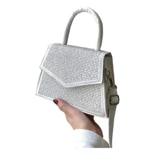 Mini Bolso De Mujer Crossbody Bolsa De Mano Diseño Brillos