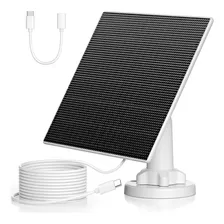 Ebl Panel Solar De 5 W Para Camara De Seguridad Inalambrica