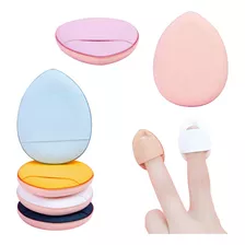 Esponjas De Maquillaje Para Dedo 10 Pcs Unidades 