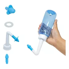 Higienizador Lavador Nasal Ducha P/ Sinusite Rinite Alérgica Cor Azul