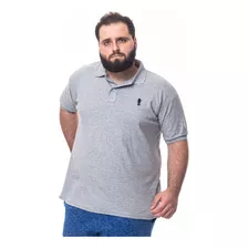 5 Camisa Polo Tamanho Grande Plus Size Masculina Xg Xgg Xxg