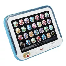 Tablet Rie Y Aprende Conmigo Fisher Price Chd90, Celeste 