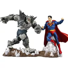 Mcfarlane Toys Batman Earth-1 Bonecos Devastator & Superman