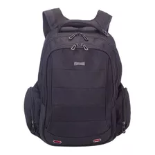 Mochila Executiva Grande 2 Compart Web 3.0 Plus Sestini Cor Preto